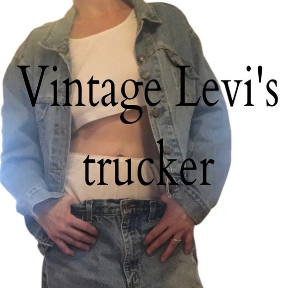 Levi's Other - Vintage mens Levi's Strauss & Co. denim trucker jacket Lg 1996 classic type 111